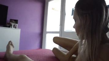 babe florane CHUPAR POV y montar dick