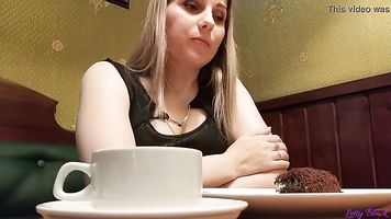 Vibrador Remoto En Lugar Público-Letty Black