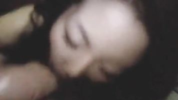 Coreana chica dio mamada