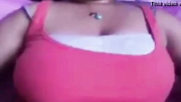 Indio Casero Sexo escándalo con grandes tetas y coño peludo