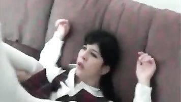 colegiala castigada buena follada