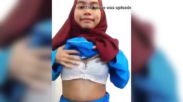 Adolescente Hijab chica