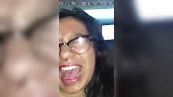 Karen Lioncourt mi esposa disfrutando que rico gime