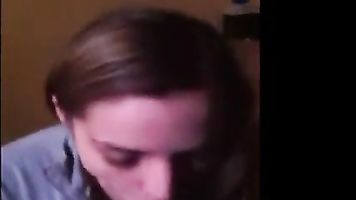 Blanca Modelo Perra con Negro Polla en Su Garganta