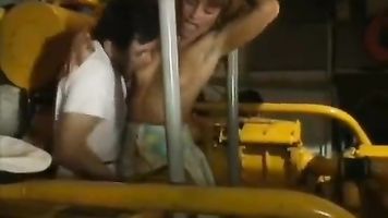 Trío follar con la tripulación del barco