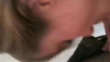 Rubia con coletas follada después escuela