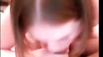 Mamada en POV por Selfshot Novio